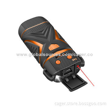 Cager 5,600mAh Waterproof Universal External Battery Charger, 5V DC/1,000mAh Input